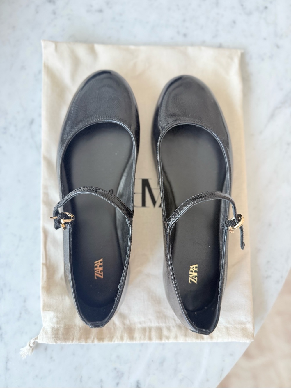 Leather Ballet Flats 50th Anniversary Edition